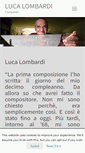 Mobile Screenshot of lucalombardi.net